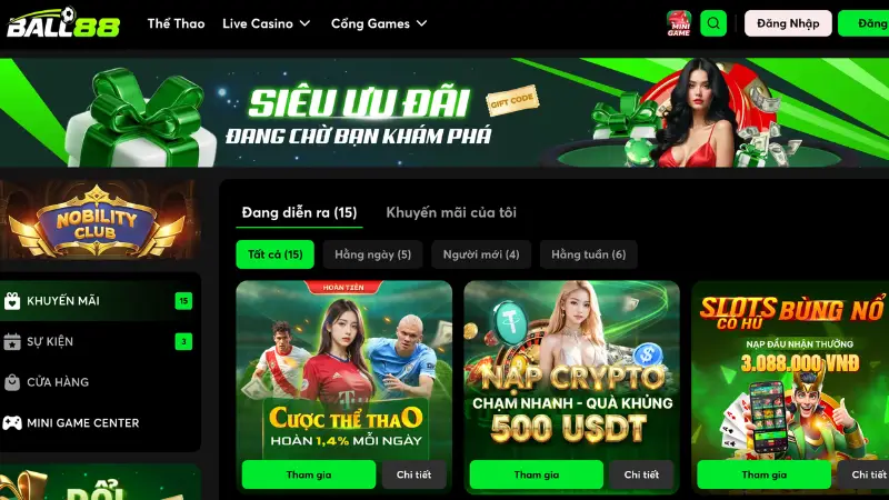 Để kích hoạt Gift Code Ball88 hãy đăng nhập vào tài khoản